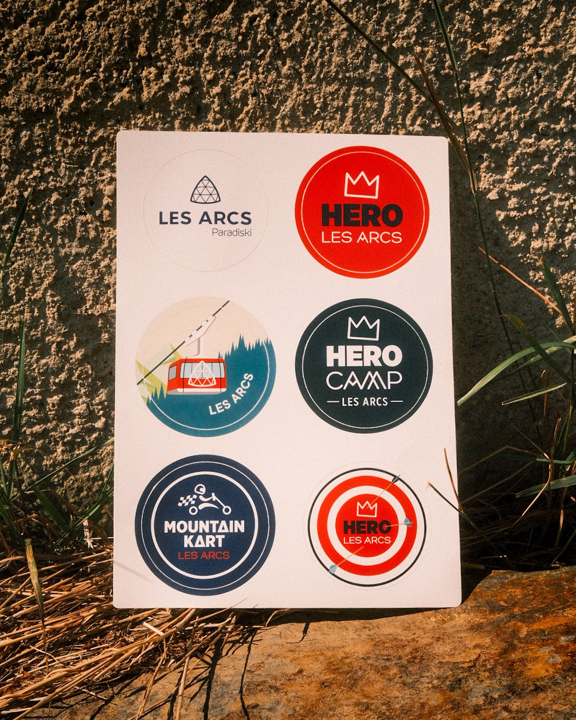 Stickers Hero Les Arcs